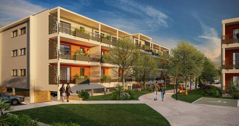 Achat / Vente programme immobilier neuf Senas en plein coeur du village (13560) - Réf. 7815