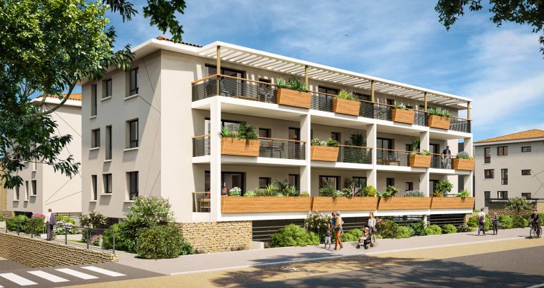 Achat / Vente programme immobilier neuf Senas en plein coeur du village (13560) - Réf. 7815