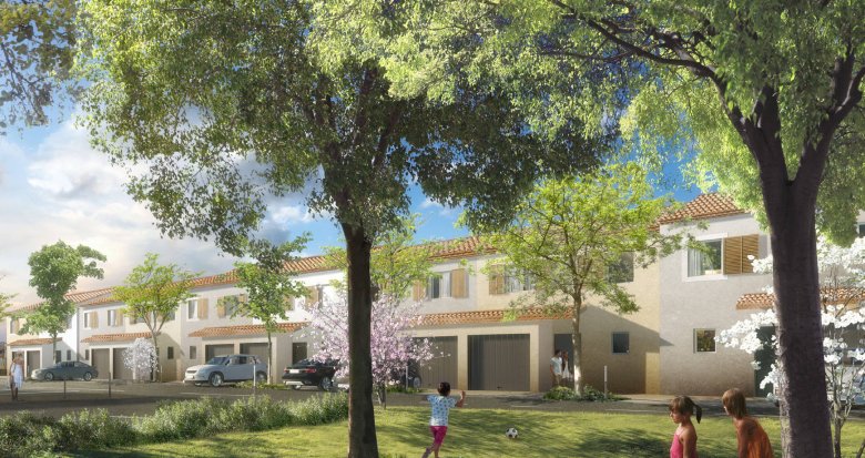 Achat / Vente programme immobilier neuf Sénas proche commerces et commodités (13560) - Réf. 7574