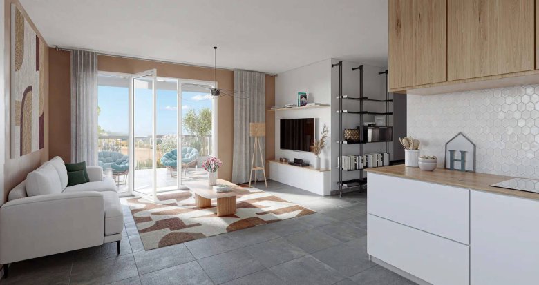 Achat / Vente programme immobilier neuf Sénas quartier de l’Auture à 15 min à pied de la gare (13560) - Réf. 11328