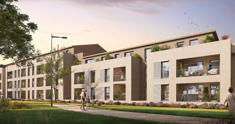 Achat / Vente programme immobilier neuf Trets cadre naturel proche centre-ville (13530) - Réf. 6279