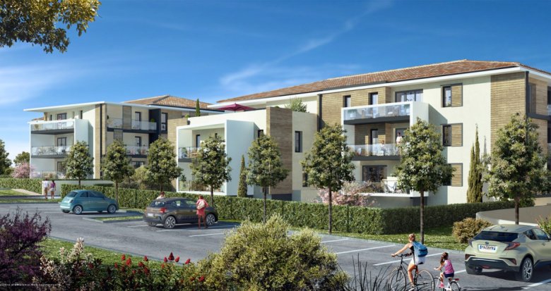 Achat / Vente programme immobilier neuf Velaux proche du centre du village (13880) - Réf. 6136