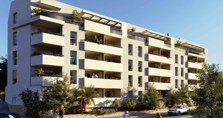 Achat / Vente programme immobilier neuf Vitrolles coeur historique, résidence à taille humaine (13127) - Réf. 7523