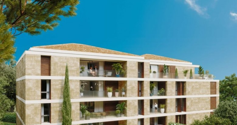 Achat / Vente programme immobilier neuf Aix-en-Provence proche Sainte-Victoire (13090) - Réf. 7216