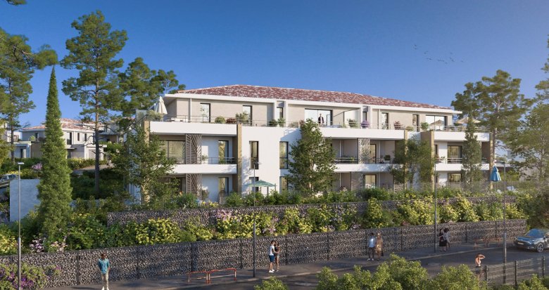 Achat / Vente programme immobilier neuf Aix-en-Provence résidence de standing quartier Bouenhoure (13090) - Réf. 8413