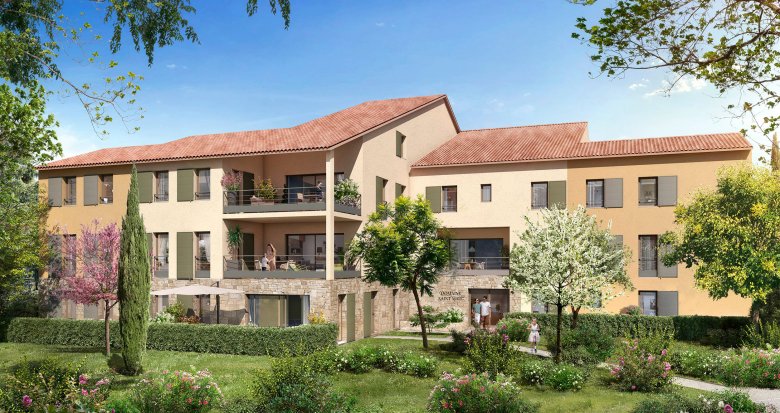 Achat / Vente programme immobilier neuf Aix-en-Provence secteur calme et arboré (13090) - Réf. 6732