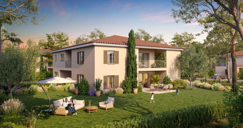 Achat / Vente programme immobilier neuf Aix-en-Provence secteur Célony coeur campagne aixoise (13090) - Réf. 8254