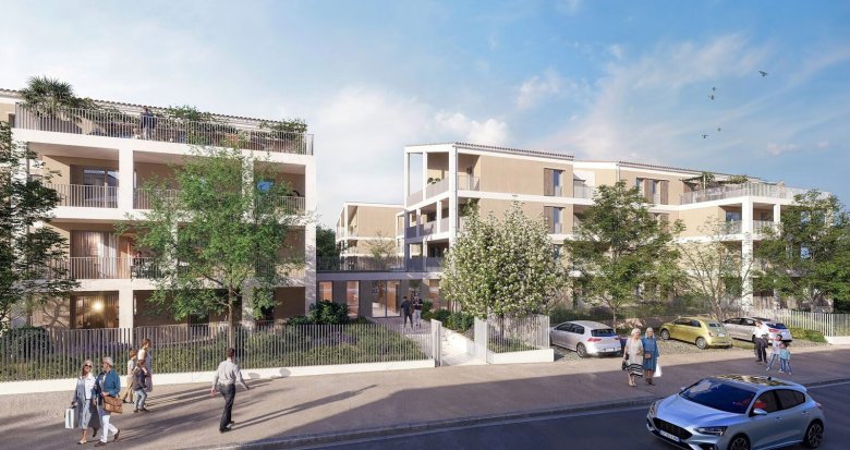 Achat / Vente programme immobilier neuf La Roque-d'Anthéron au pied du massif du Lubéron (13640) - Réf. 13174
