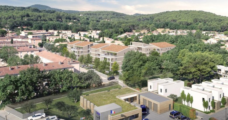 Achat / Vente programme immobilier neuf La Roque-d'Anthéron au pied du massif du Lubéron (13640) - Réf. 13174