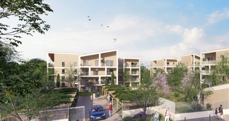 Achat / Vente programme immobilier neuf La Roque-d'Anthéron au pied du massif du Lubéron (13640) - Réf. 13174