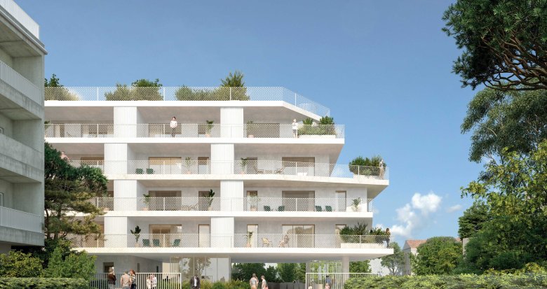 Achat / Vente programme immobilier neuf Marseille 8 sur le Prado proche plage de David (13008) - Réf. 7985