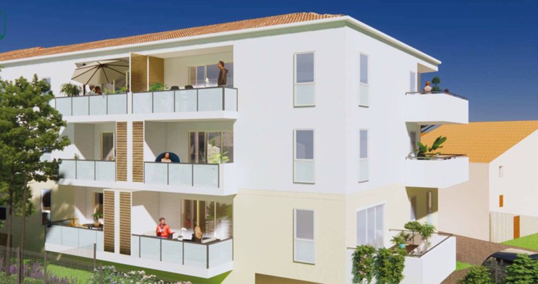 Achat / Vente programme immobilier neuf Miramas résidence intimiste à la campagne (13140) - Réf. 6859