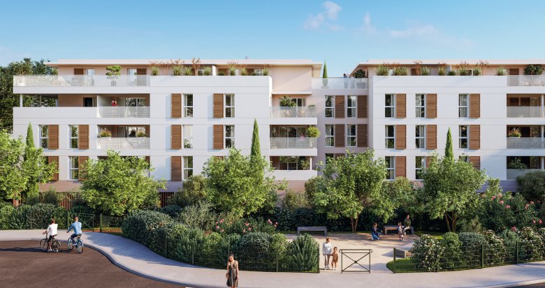 Achat / Vente programme immobilier neuf Vitrolles entre le Parc du Griffon et le centre-ville (13127) - Réf. 13142